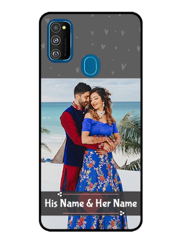 Custom Galaxy M21 Custom Metal Phone Case - Buy Love Design With Photo Online