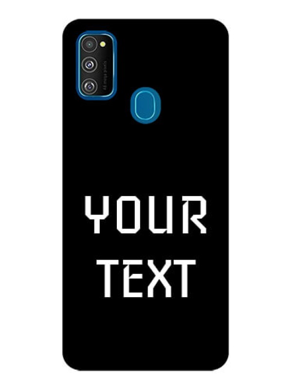 Custom Galaxy M21 Custom Metal Phone Case - Your Name Design