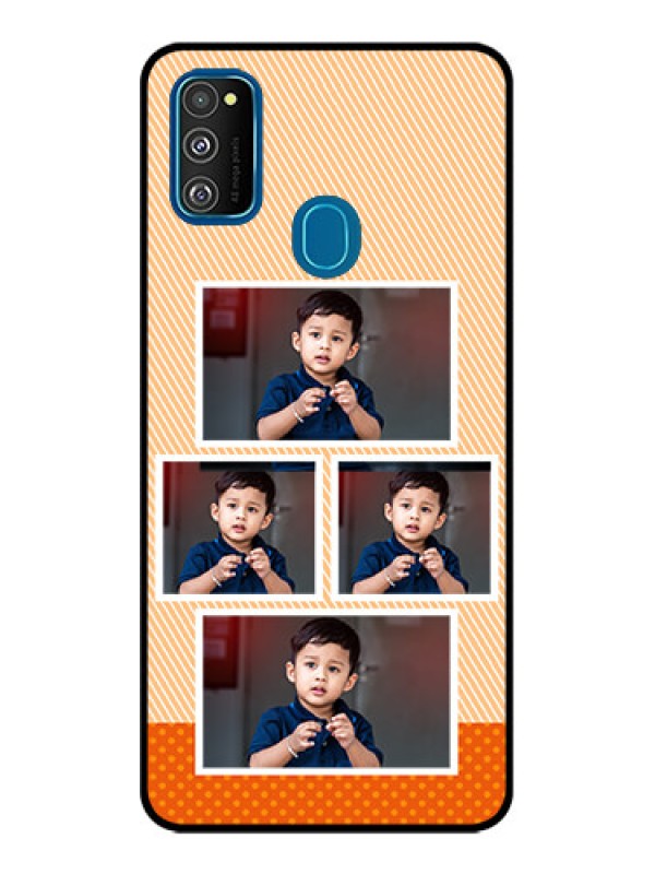 Custom Galaxy M30s Custom Metal Phone CaseBulk Photos Upload Design