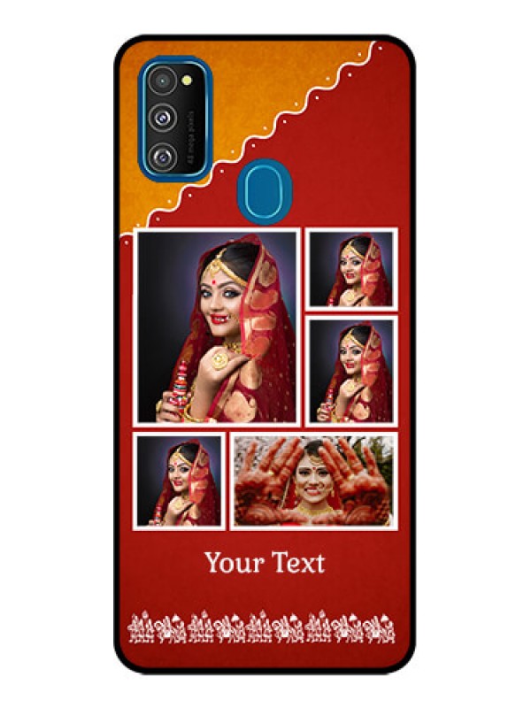 Custom Galaxy M30s Custom Metal Phone CaseWedding Pic Upload Design