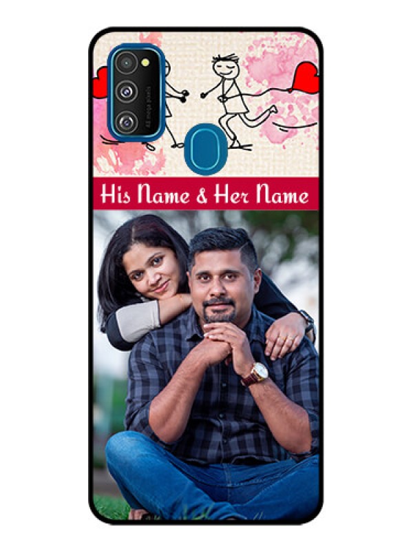 Custom Galaxy M30s Custom Metal Phone CaseYou And Me Case Design