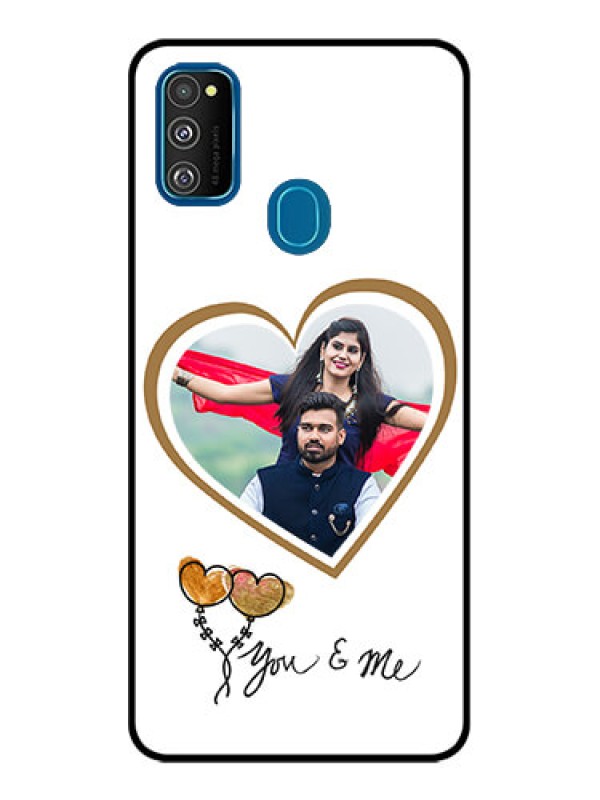 Custom Galaxy M30s Custom Metal Phone CaseYou and Me Design