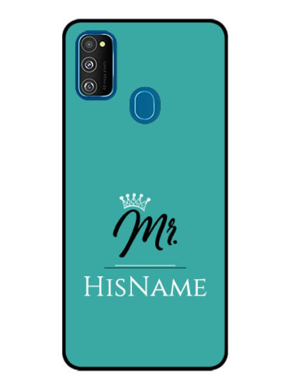 Custom Galaxy M30s Custom Metal Phone CaseMr With Name Design