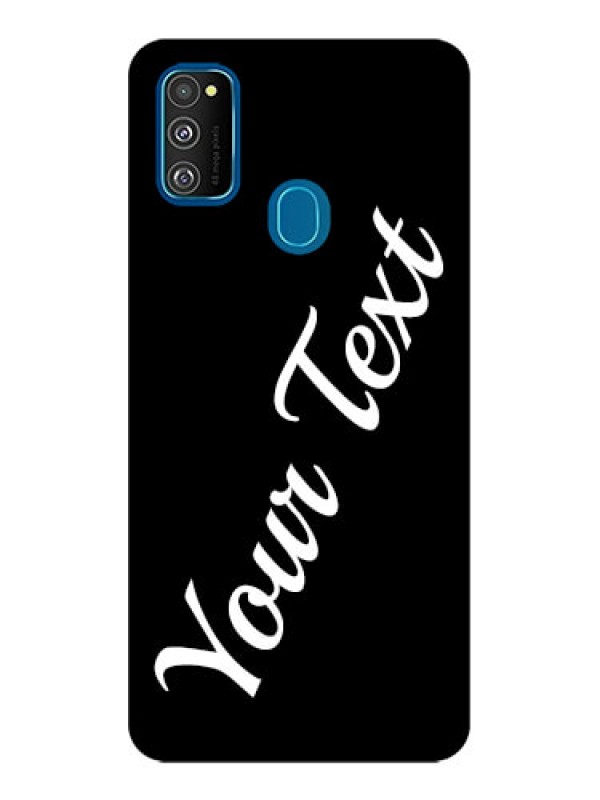 Custom Galaxy M30s Custom Metal Phone CaseWith Your Name Design