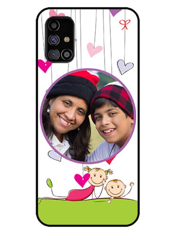 Custom Galaxy M31s Custom Metal Phone Case - Cute Kids Phone Case Design