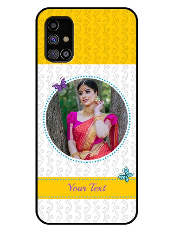 Custom Galaxy M31s Custom Metal Phone Case - Girls Premium Case Design