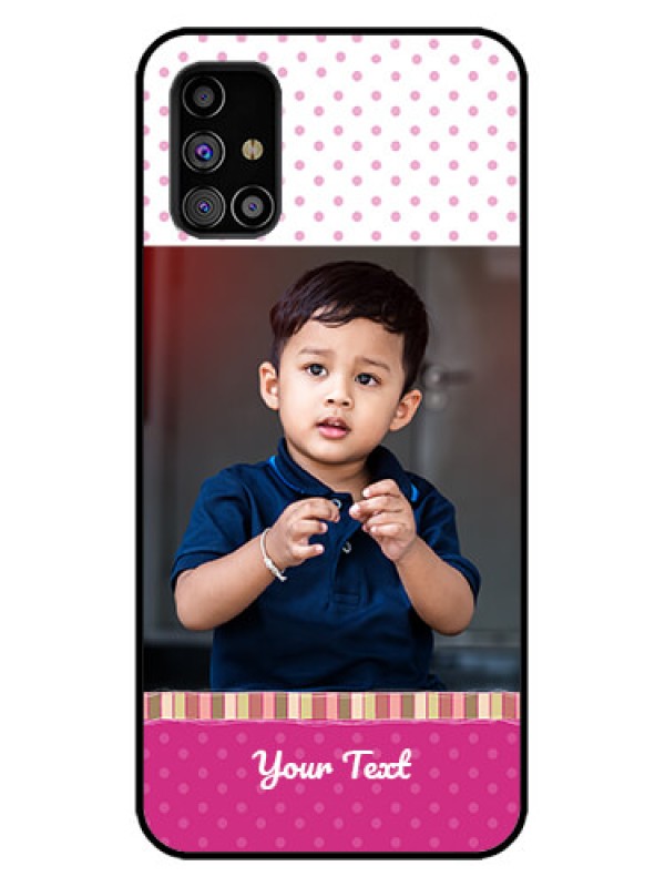 Custom Galaxy M31s Custom Metal Phone Case - Cute Girls Cover Design