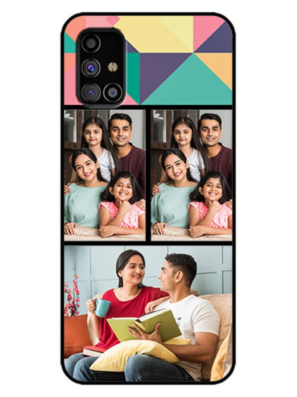 Custom Galaxy M31s Custom Metal Phone Case - Bulk Pic Upload Design