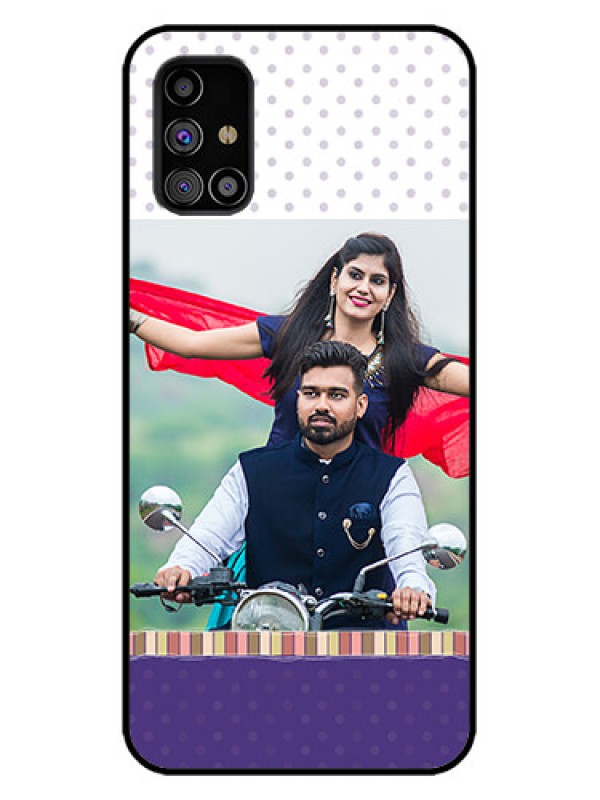 Custom Galaxy M31s Custom Metal Phone Case - Cute Family Design