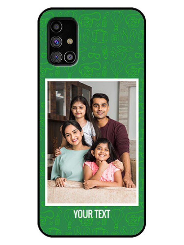Custom Galaxy M31s Custom Metal Phone Case - Picture Upload Design