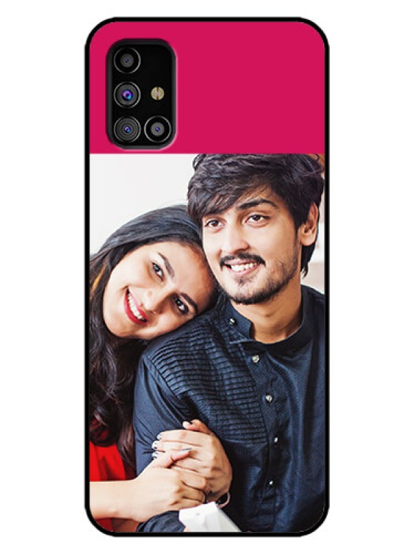 Custom Galaxy M31s Custom Metal Phone Case - Anniversary Cover Design