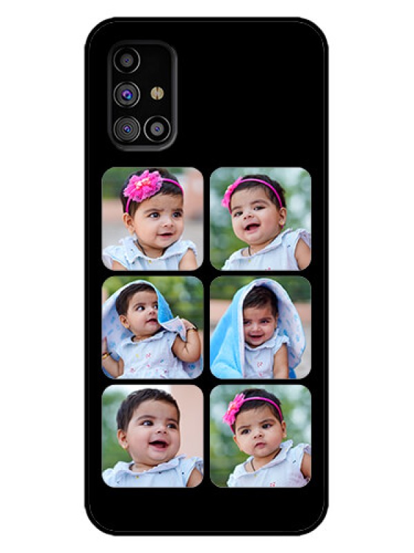 Custom Galaxy M31s Custom Metal Phone Case - Multiple Pictures Design