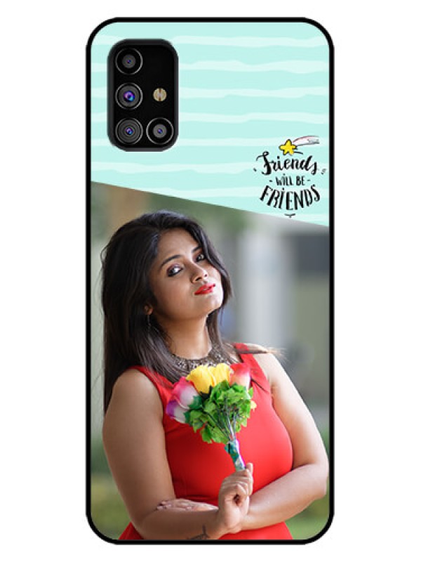 Custom Galaxy M31s Custom Metal Phone Case - Friends Picture Icon Design