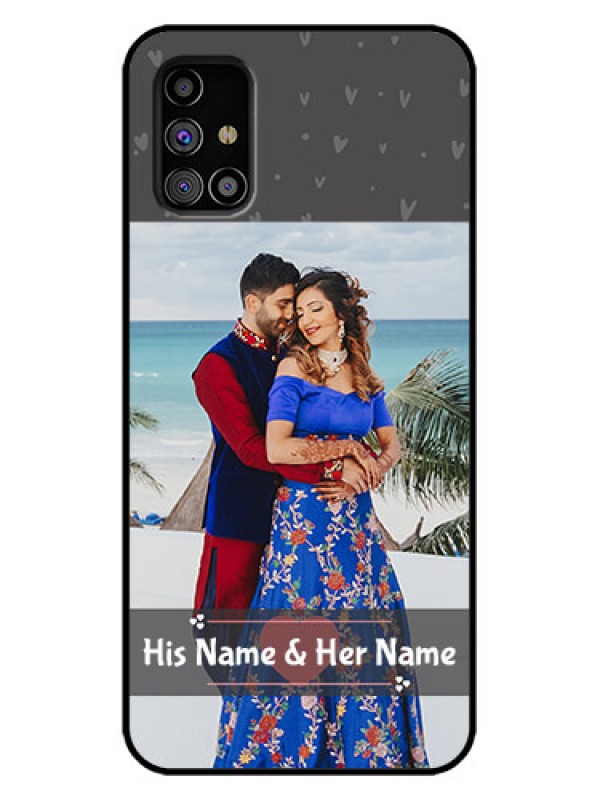 Custom Galaxy M31s Custom Metal Phone Case - Buy Love Design With Photo Online