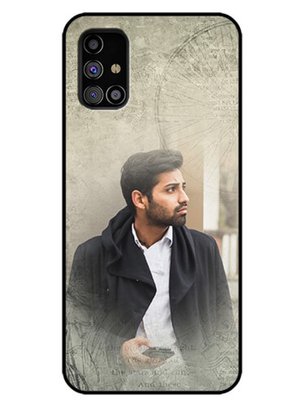Custom Galaxy M31s Custom Metal Phone Case - With Vintage Design