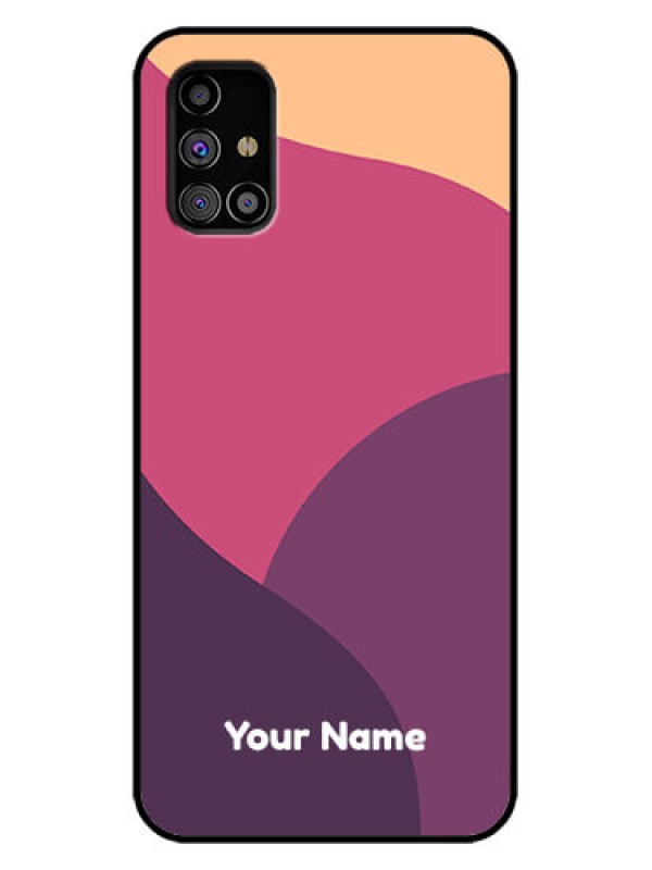 Custom Galaxy M31s Custom Metal Phone Case - Mixed Multi - Colour Abstract Art Design