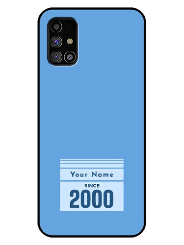 Custom Galaxy M31s Custom Metal Phone Case - Custom Year Of Birth Design