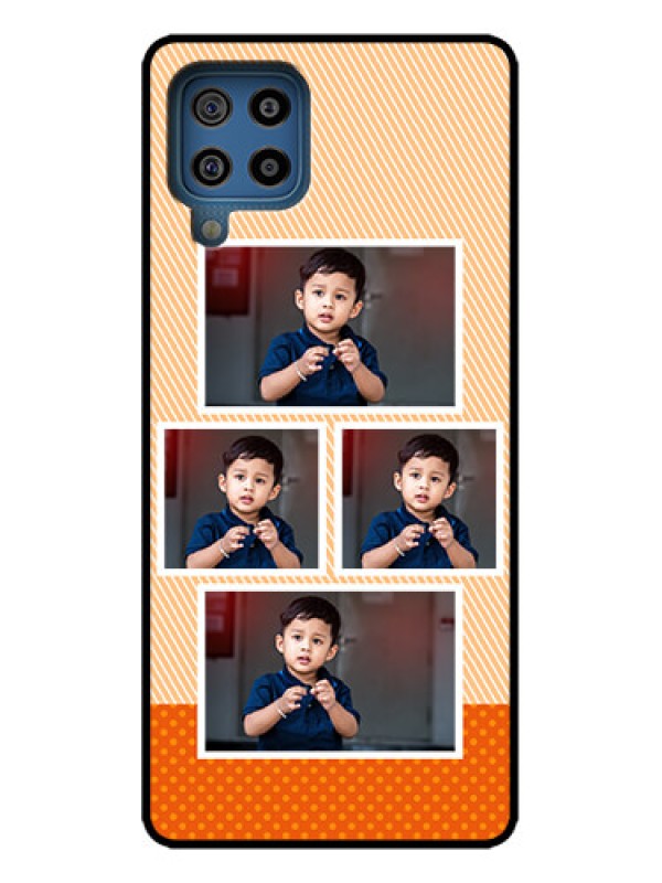 Custom Galaxy M32 4G Custom Metal Phone Case - Bulk Photos Upload Design