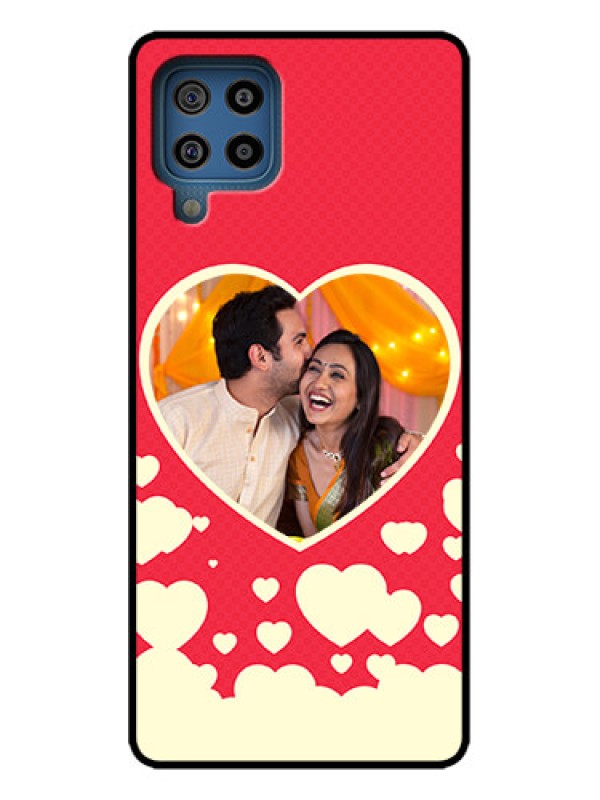 Custom Galaxy M32 4G Custom Metal Phone Case - Love Symbols Phone Cover Design