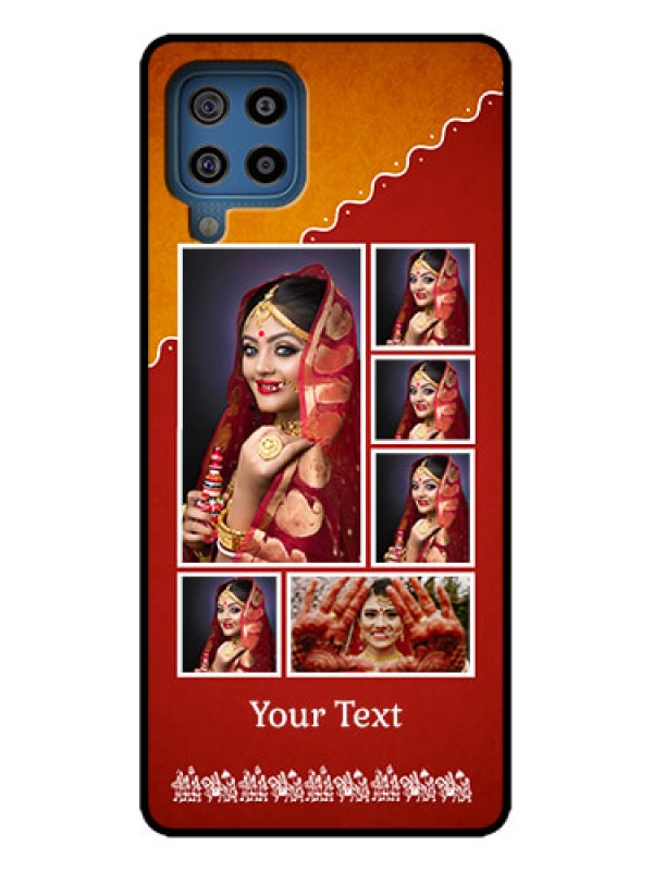 Custom Galaxy M32 4G Custom Metal Phone Case - Wedding Pic Upload Design