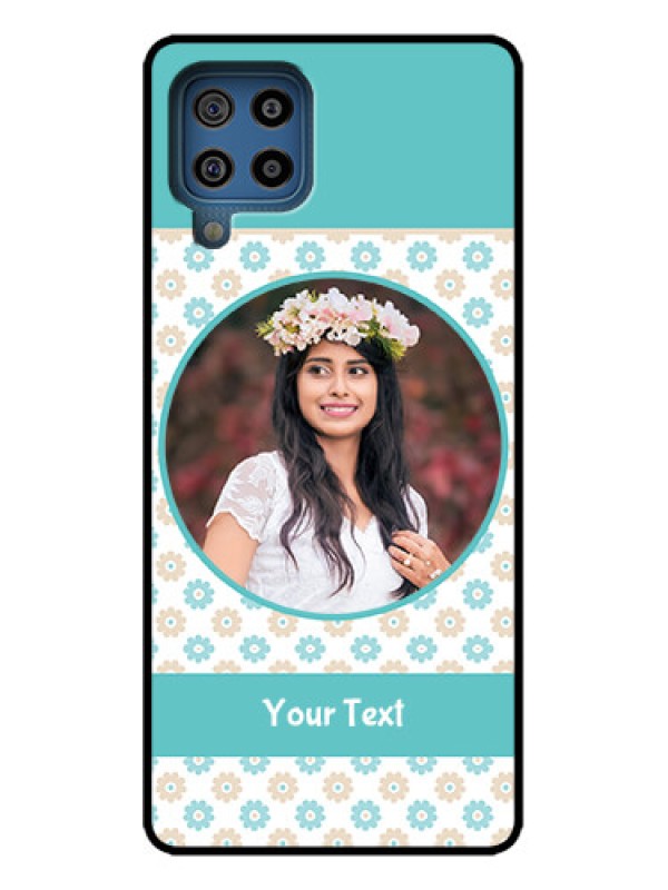 Custom Galaxy M32 4G Custom Metal Phone Case - Beautiful Flowers Design