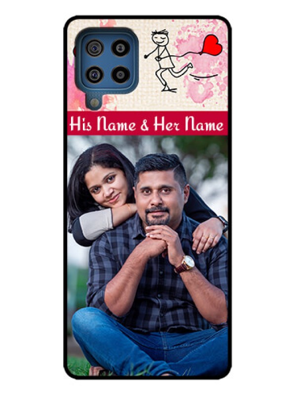Custom Galaxy M32 4G Custom Metal Phone Case - You And Me Case Design