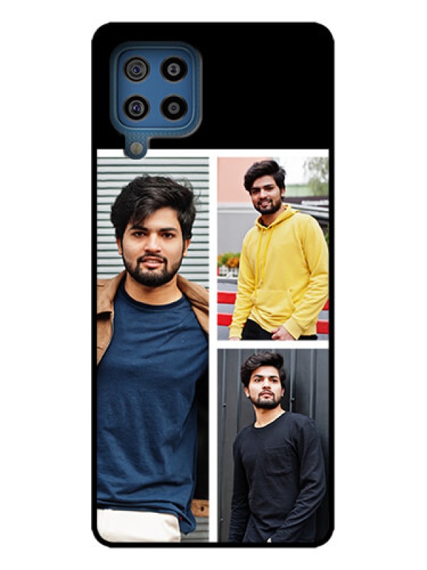 Custom Galaxy M32 4G Custom Metal Phone Case - Upload Multiple Picture Design
