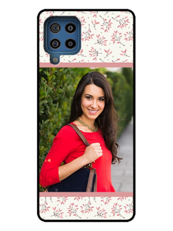 Custom Galaxy M32 4G Custom Metal Phone Case - Stunning Floral Design