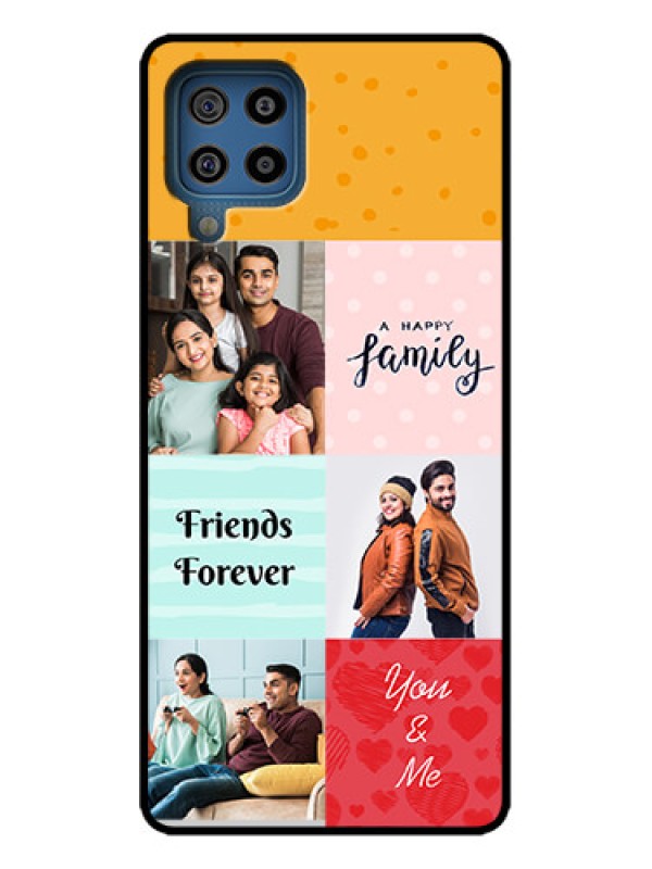 Custom Galaxy M32 4G Custom Metal Phone Case - Images With Quotes Design