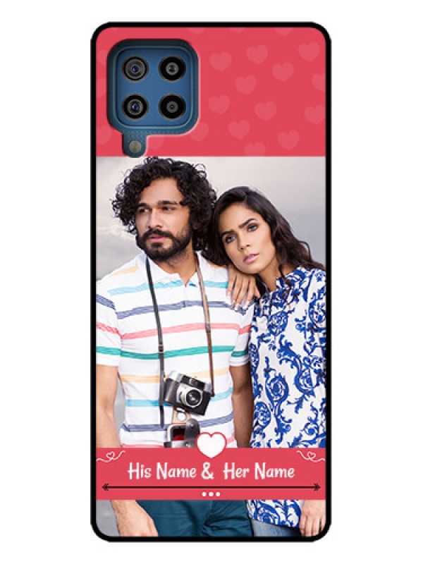 Custom Galaxy M32 4G Custom Metal Phone Case - Simple Love Design