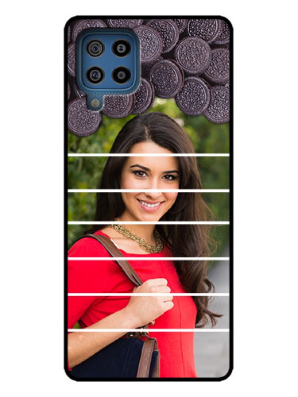 Custom Galaxy M32 4G Custom Metal Phone Case - With Oreo Biscuit Design