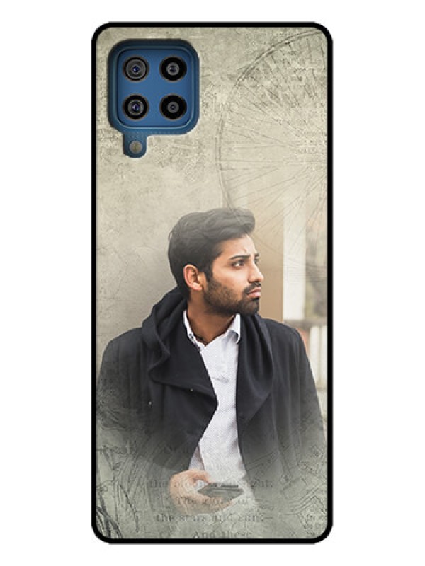 Custom Galaxy M32 4G Custom Metal Phone Case - With Vintage Design