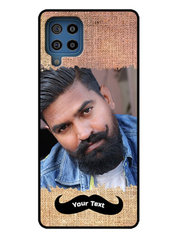 Custom Galaxy M32 4G Custom Metal Phone Case - With Texture Design