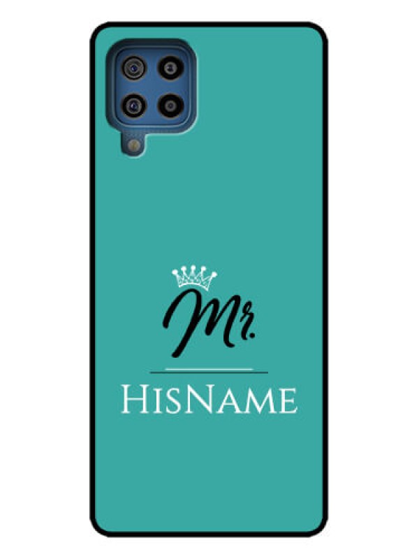 Custom Galaxy M32 4G Custom Metal Phone Case - Mr With Name Design