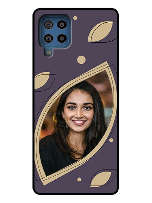 Custom Galaxy M32 4G Custom Metal Phone Case - Falling Leaf Design