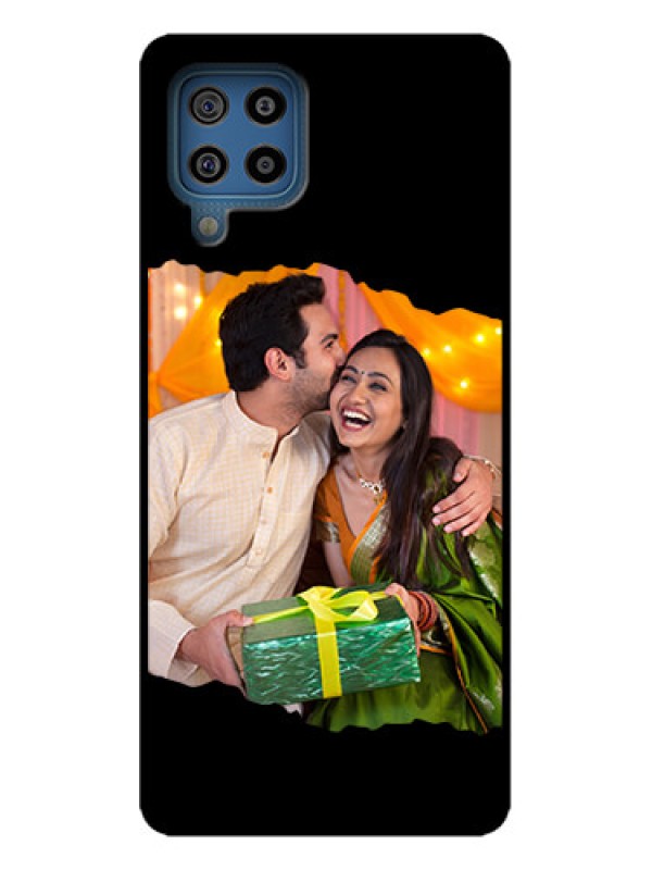 Custom Galaxy M32 4G Custom Metal Phone Case - Tear - Off Design