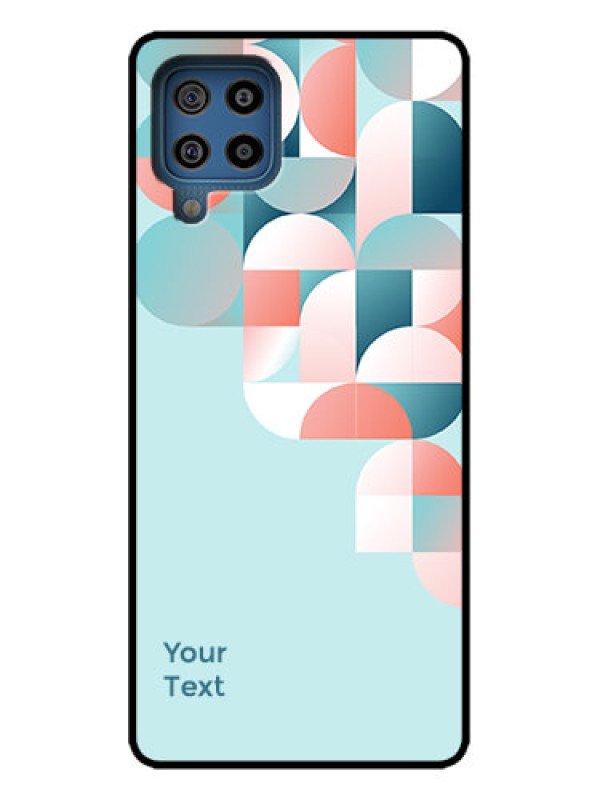 Custom Galaxy M32 4G Custom Metal Phone Case - Stylish Semi - Circle Pattern Design