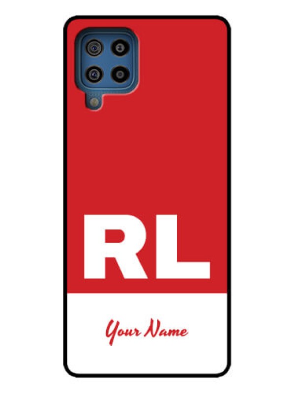 Custom Galaxy M32 4G Custom Metal Phone Case - Dual Tone Custom Text Design