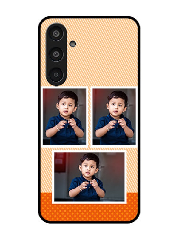 Custom Galaxy M35 5G Custom Metal Phone CaseBulk Photos Upload Design