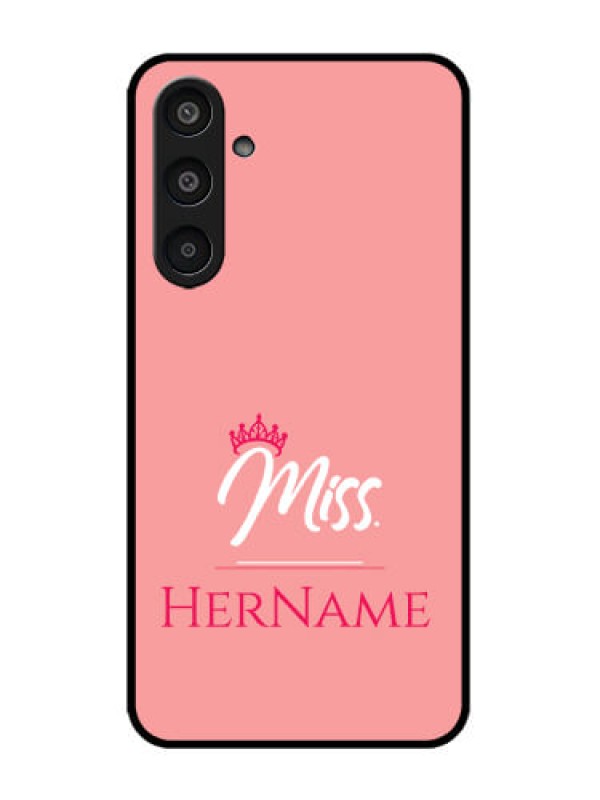 Custom Galaxy M35 5G Custom Metal Phone CaseMrs With Name Design