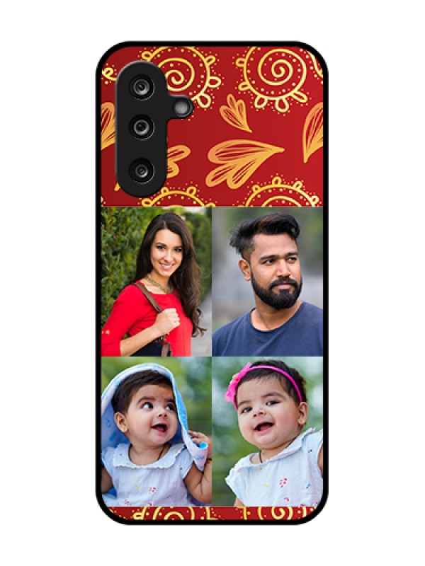 Custom Samsung Galaxy M36 5G Custom Metal Phone Case - 4 Image Traditional Design