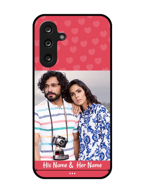 Custom Samsung Galaxy M36 5G Custom Metal Phone Case - Simple Love Design