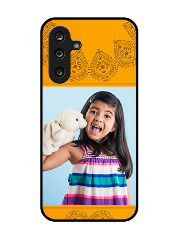 Custom Samsung Galaxy M36 5G Custom Metal Phone Case - Photo Wedding Design