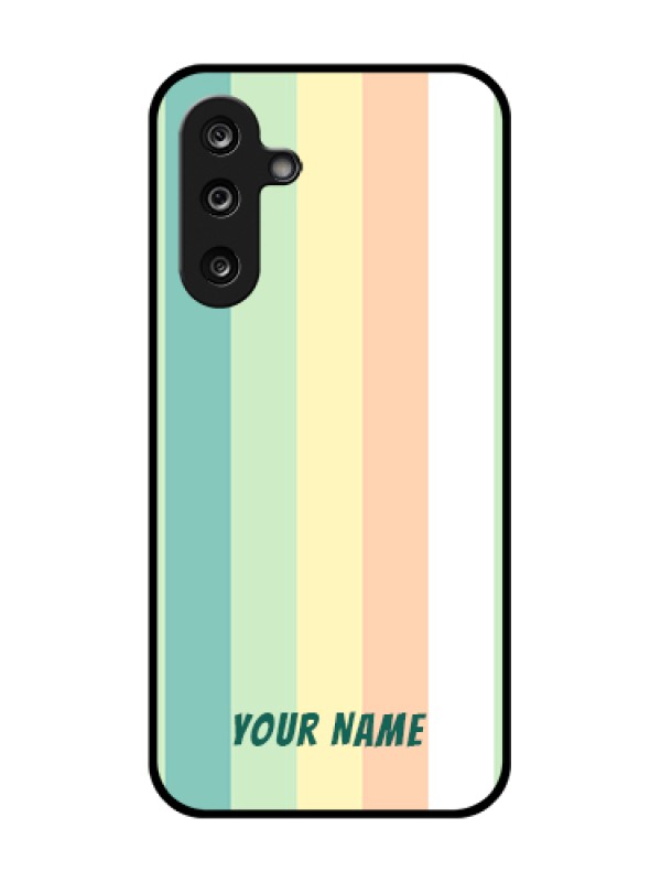 Custom Samsung Galaxy M36 5G Custom Metal Phone Case - Multi - Colour Stripes Design