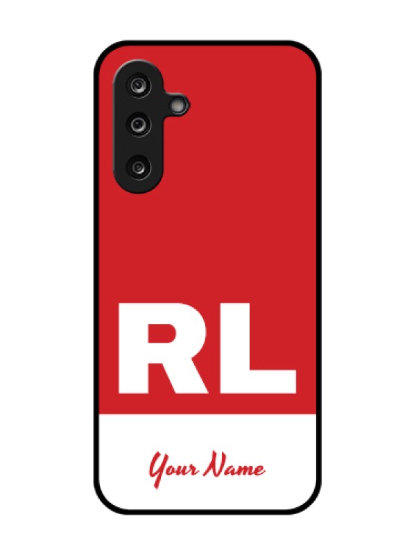 Custom Samsung Galaxy M36 5G Custom Metal Phone Case - Dual Tone Custom Text Design