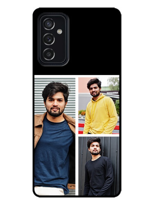 Custom Galaxy M52 5G Custom Metal Phone Case - Upload Multiple Picture Design