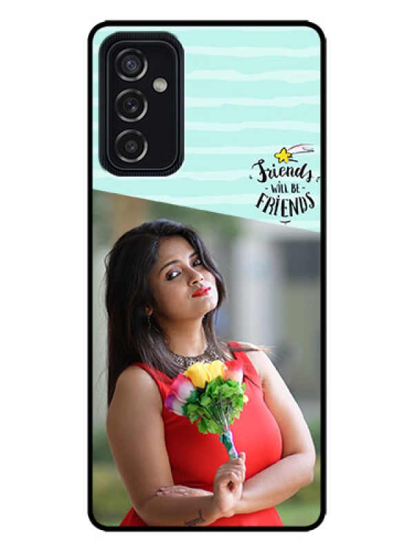 Custom Galaxy M52 5G Custom Metal Phone Case - Friends Picture Icon Design