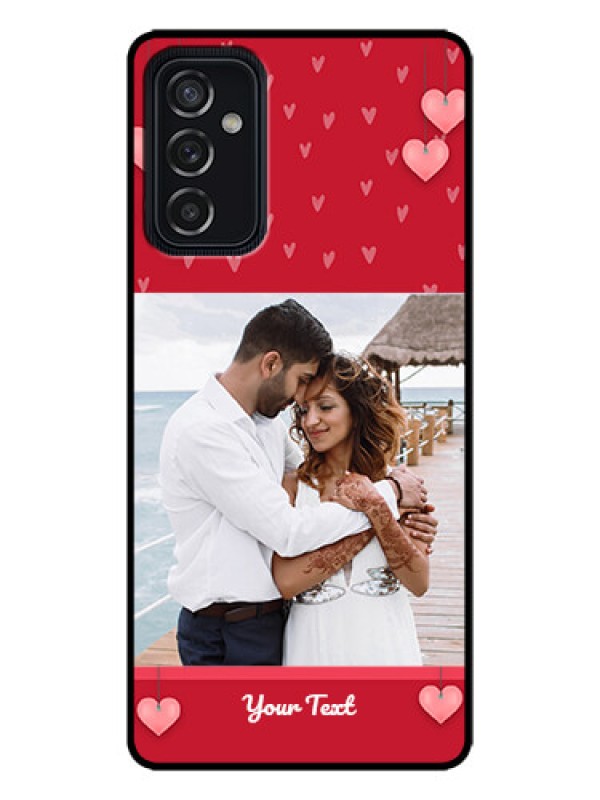 Custom Galaxy M52 5G Custom Metal Phone Case - Valentines Day Design
