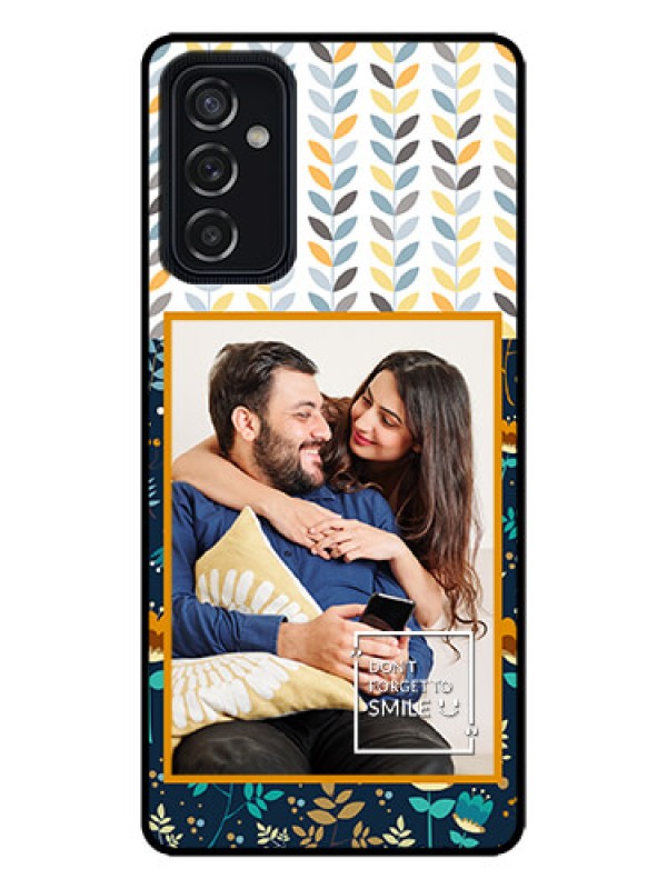 Custom Galaxy M52 5G Custom Metal Phone Case - Pattern Design