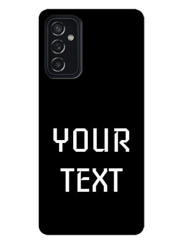 Custom Galaxy M52 5G Custom Metal Phone Case - Your Name Design